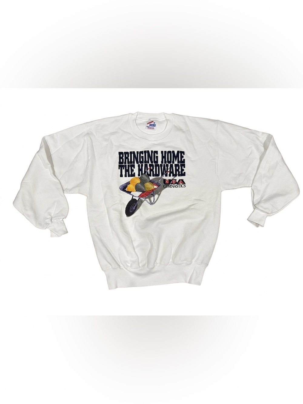 Vintage 90s‎ USA Gymnastics Bringing Home The Hardware Sweatshirt Men's Medium